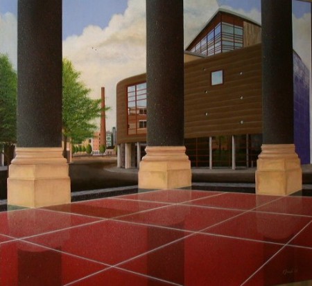 Textielnostalgie Almelo  100 x 140 cm Free for exhibition and sale